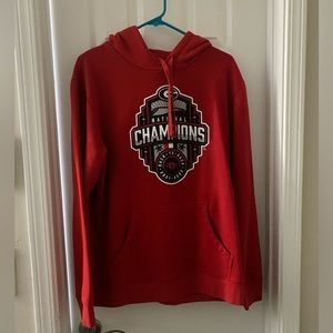 University of Georgia Bulldogs red hoodie. Sz L. Fanatics.